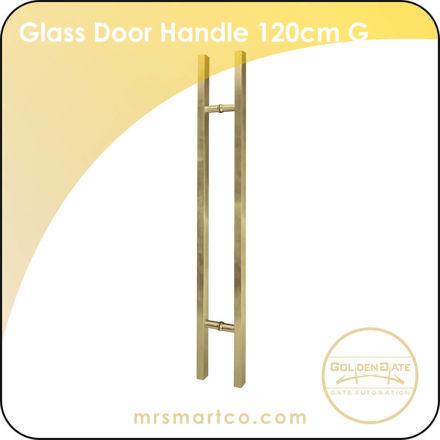 glass door steel Handle 120cm